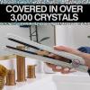 imageCHI Tourmaline Ceramic Mini Flat Iron Hair Straightener For An Even ampamp Smooth Finish Dual Voltage 075quot IronSilver