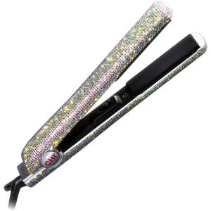 imageCHI Tourmaline Ceramic Mini Flat Iron Hair Straightener For An Even ampamp Smooth Finish Dual Voltage 075quot IronSilver