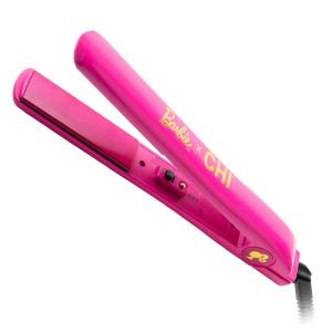 imageCHI X Barbie 65th Anniversary Ceramic Flat Iron Straightener for A Smooth Finish Adjustable Temperature 1quot Iron